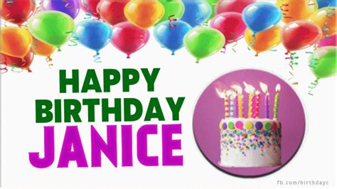 JANICE - Happy Birthday