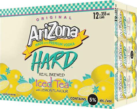 Arizona Hard Iced Tea Lemon 12 Cans > Coolers > Parkside Liquor Beer & Wine