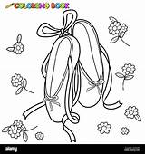 Tap Shoes Coloring Pages sketch template