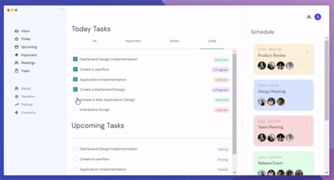 Responsive Task Management Dashboard using HTML and CSS | Dashboard ...