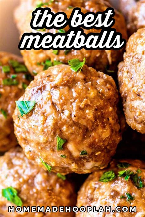 The Best Meatballs! Whether you're prepping for dinner or planning a party, this all-purpose ...