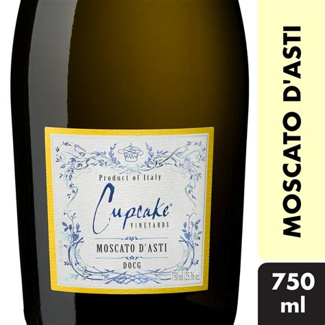 Cupcake® Vineyards Moscato d' Asti White Wine - 750ml, 2020, Italy - Walmart.com - Walmart.com