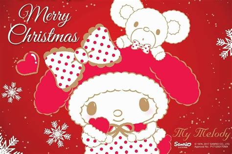 My Melody / Merry Christmas | My melody wallpaper, Merry christmas, Melody