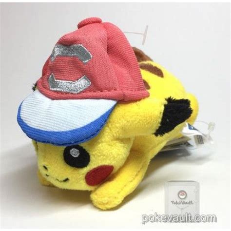 Pokemon Center 2017 Ash Hat Pikachu Clip On Beanbag Plush Toy (Version #6 Alolan) | Plush toy ...