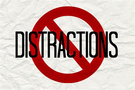 Distractions - Dominion Ministries Inc.