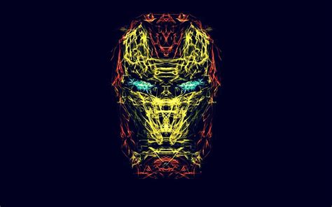 Iron Man Neon Wallpapers - Top Free Iron Man Neon Backgrounds ...