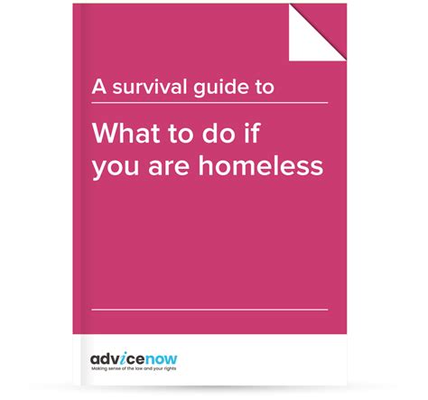 What to do if you are homeless | Advicenow