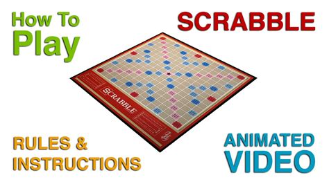 SCRABBLE Rules | How To Play Scrabble | Rules of Scrabble EXPLAINED - YouTube