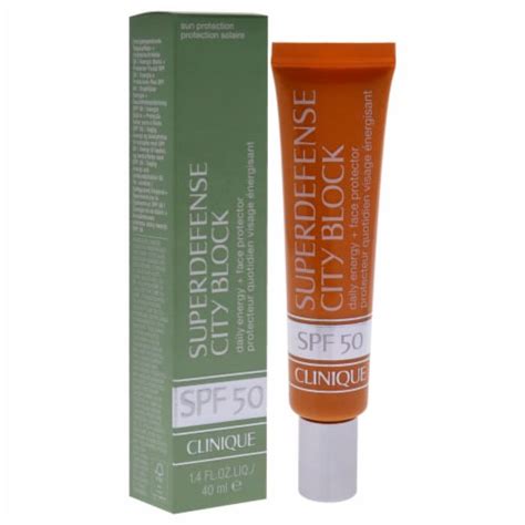 Clinique - Superdefense City Block SPF 50(40ml/1.4oz), 1 unit - Kroger