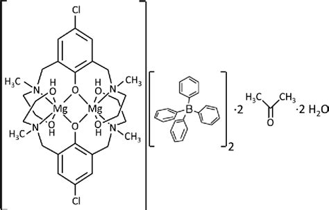 Figure 1 from Crystal Structure of a Dinuclear Magnesium(II) Complex with 4-Chloro-2,6-bis[(2 ...