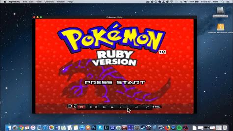 How To Install Pokemon Ruby on MAC? [GBA Emulator Tutorial] - YouTube