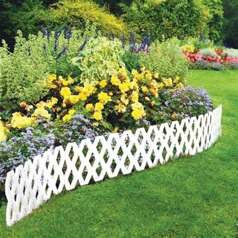 20 White Plastic Garden Fence Ideas You Cannot Miss | SharonSable