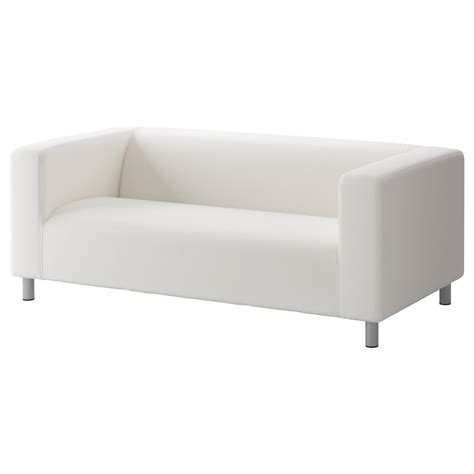 KLIPPAN Ransta white, 2-seat sofa - IKEA