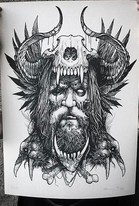 Viking Skull Tattoo Designs