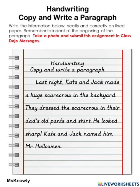 Handwriting Practice Paragraph For Adults - Printable Worksheets