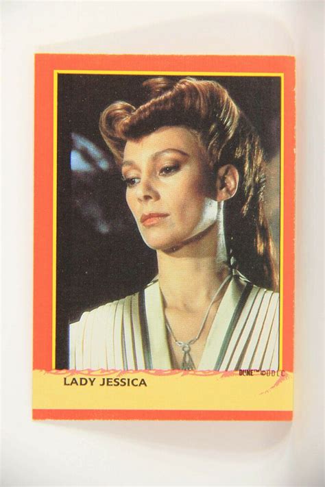 Dune 1984 Vintage Trading Card #11 Lady Jessica Francesca Annis L014316 | Movie card, Francesca ...