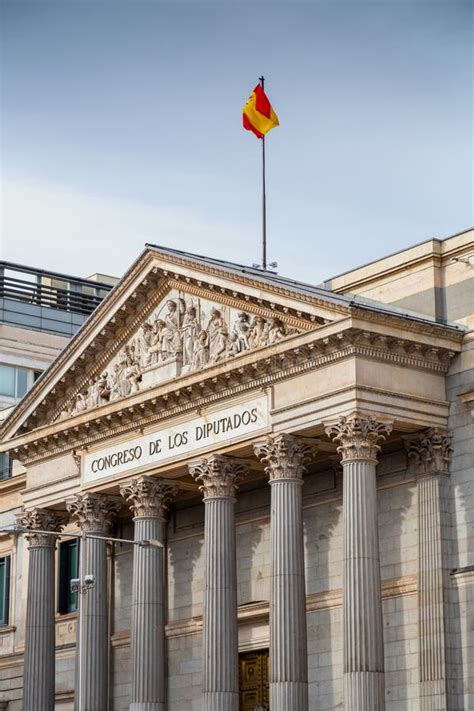 Palacio De Las Cortes in Madrid, Spain Editorial Image - Image of congreso, governmental: 247239895