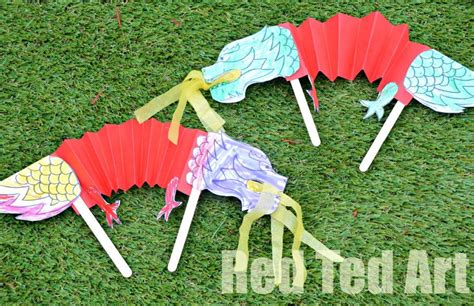 Easy Chinese New Year Crafts & Ideas for Kids & 2024 Year of the Dragon Ideas