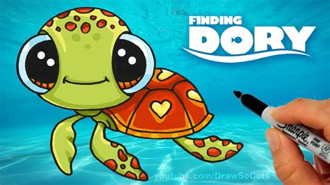 How To Draw Kawaii Baby Dory From Finding Dory Printa - vrogue.co