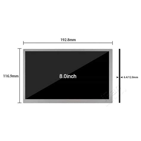 8 inch Automotive Screen HD 1280x720 - TFT LCD Display Module