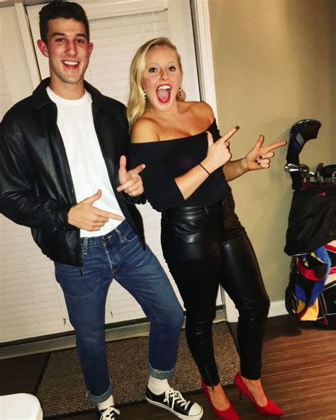 Sandy and Danny Grease Halloween Costume