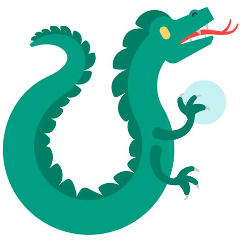 Dragon emoji clipart. Free download transparent .PNG | Creazilla