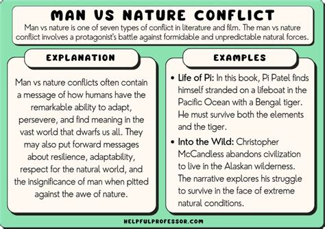 21 Man vs Nature Examples (Conflict Plots in Literature) (2024)