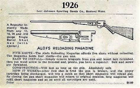 The Alofs Reloading Magazine for Shotguns - Small Arms Review