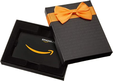 Amazon Gift Card in Black Gift Box. $30-$2000. Free Priority Shipping