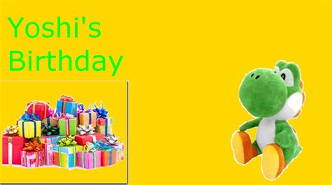 Yoshi's Birthday - YouTube