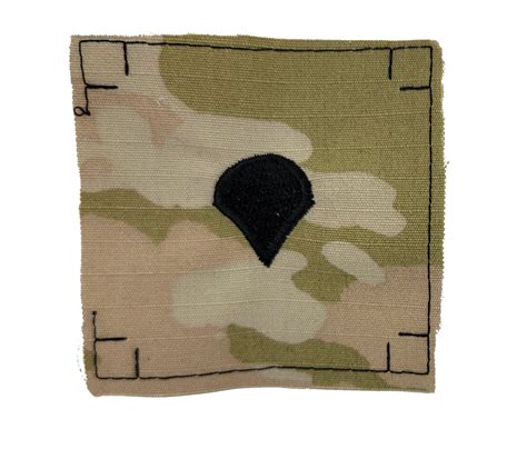 Sew-On U.S. Army OCP Rank Insignia - CHEST - 2x2