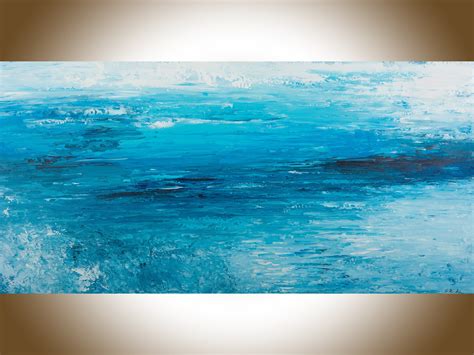 Blue Abstract Painting Large Wall Art Abstract Art Modern Art - Etsy Canada