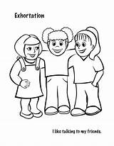 Free Spiritual Gifts Kids Coloring Pages – SG3 sketch template