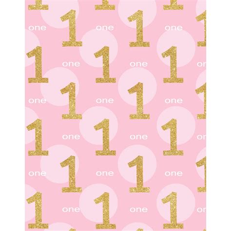 pink polka dot Baby Shower 1st birthday photo backdrop Vinyl cloth High quality Computer print ...