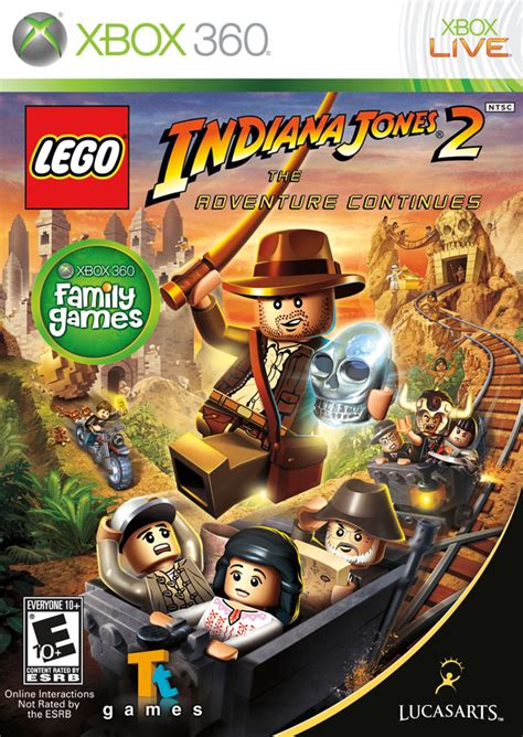 LEGO Indiana Jones 2 The Adventure Continues Xbox 360 Game