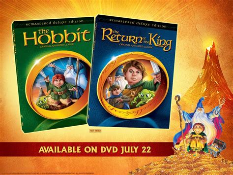 Own the Remastered Deluxe Editions Of Rankin-Bass Animation Classics THE HOBBIT (1978) And THE ...