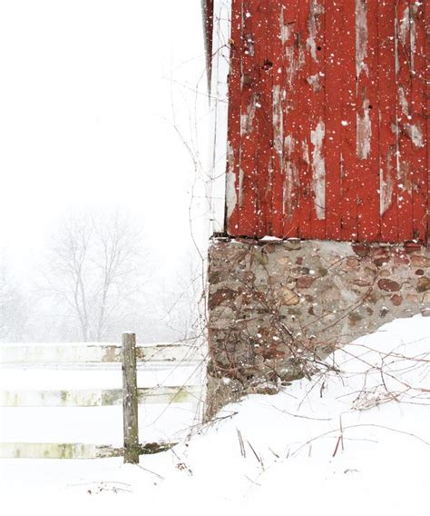 Snowy Barns: A Winter Photo Collection