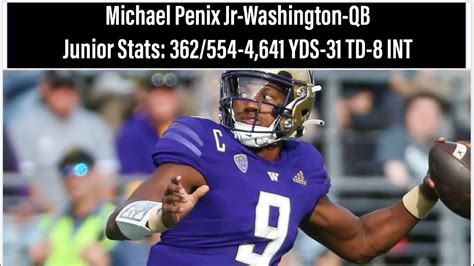 Michael Penix Jr Junior Season Highlights-Washington QB-2022-2023 CFB ...