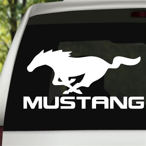 Mustang Sticker / Decal | Super Fast Shipping