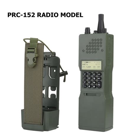 Dummy Military Radio PRC-152 Model Simulation Molle Adapter Pouch ...