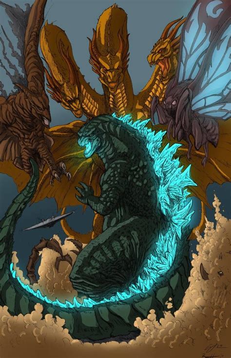 Godzilla King of the Monsters by russcass on DeviantArt | Godzilla wallpaper, Godzilla, Godzilla ...