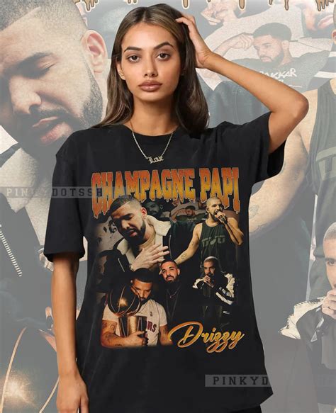 Drake Champagne Papi Vintage 90s Hip Hop Shirt - Jolly Family Gifts