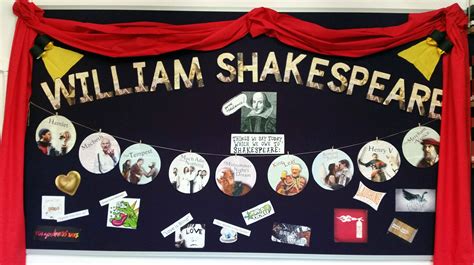 Shakespeare | Creative school project ideas, English projects, Shakespeare novels