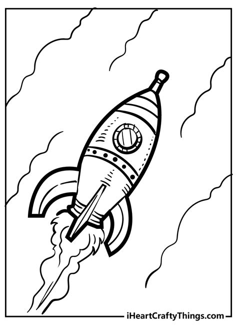 Spaceship Coloring Pages To Print