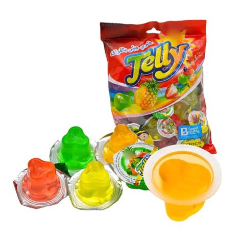 Assorted Fruit Jelly Cups - Bag Packing | Wholesale Candy Online