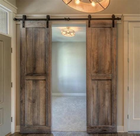 Sliding Barn Doors – Rustic Luxe Designs | Double sliding barn doors, Barn door designs, Barn ...