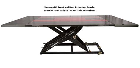 Snowmobile Lift Table with Side Extensions | NHProEquip.com