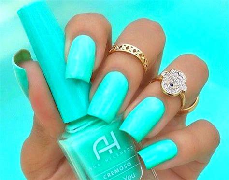 Neon Teal Nails Pictures, Photos, and Images for Facebook, Tumblr ...