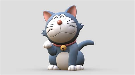 Doraemon Lucky Cat - Download Free 3D model by Patrickart.hk [73672e2 ...