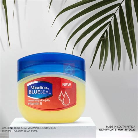 Vaseline Blue Seal Vitamin E Nourishing Skin Petroleum Jelly 50ml ...